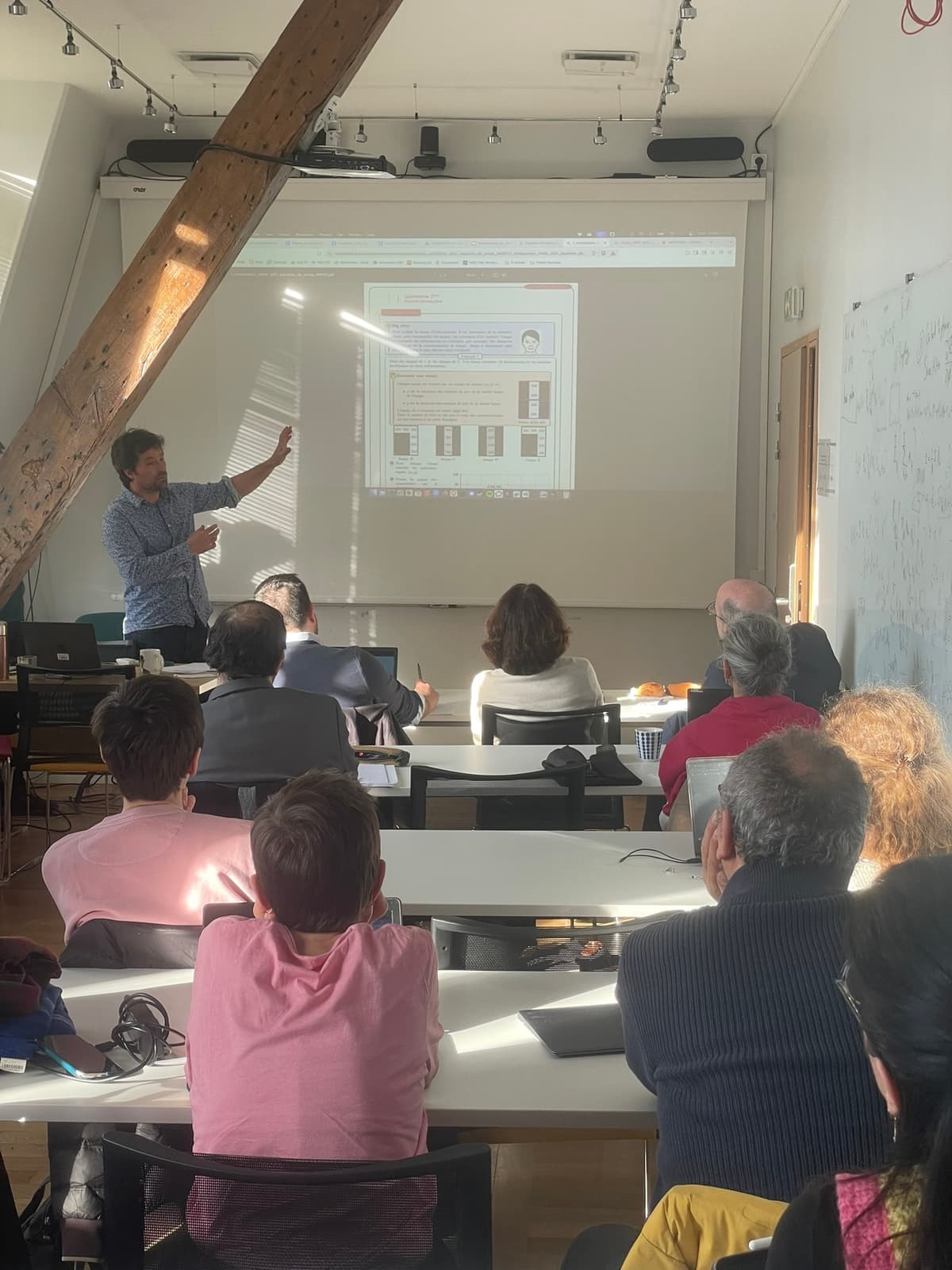 Formation d'enseignants en présentiel